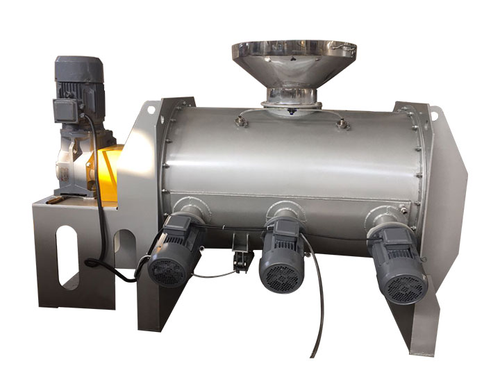 犁刀混合機配水冷夾套、噴液裝置